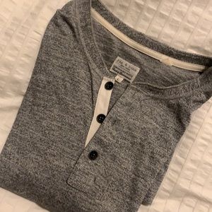 Men’s Large Rag & Bone Long Sleeve Henley